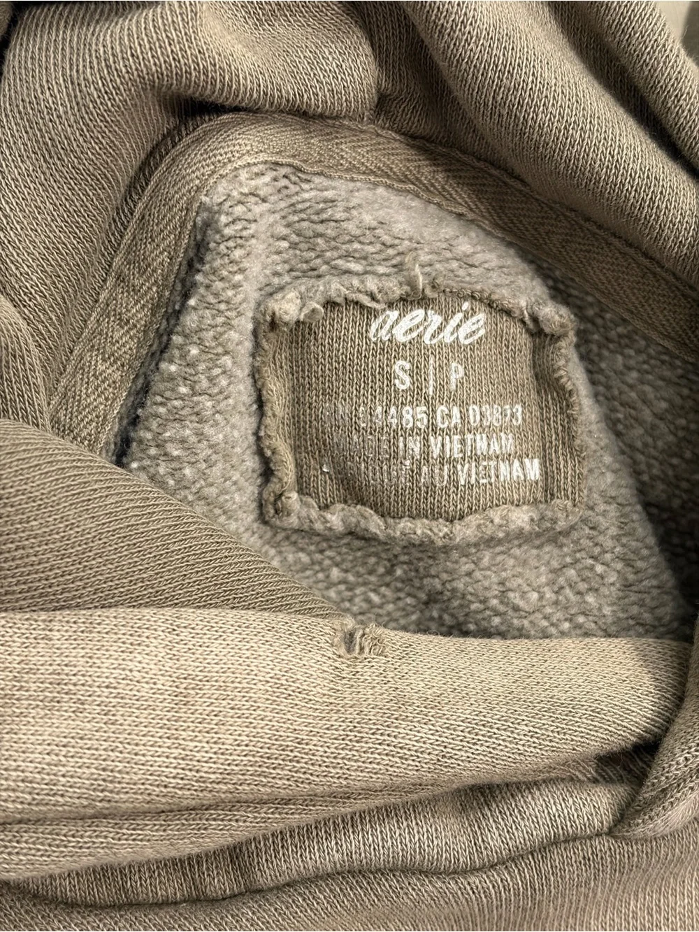 Aerie Distressed Hoodie